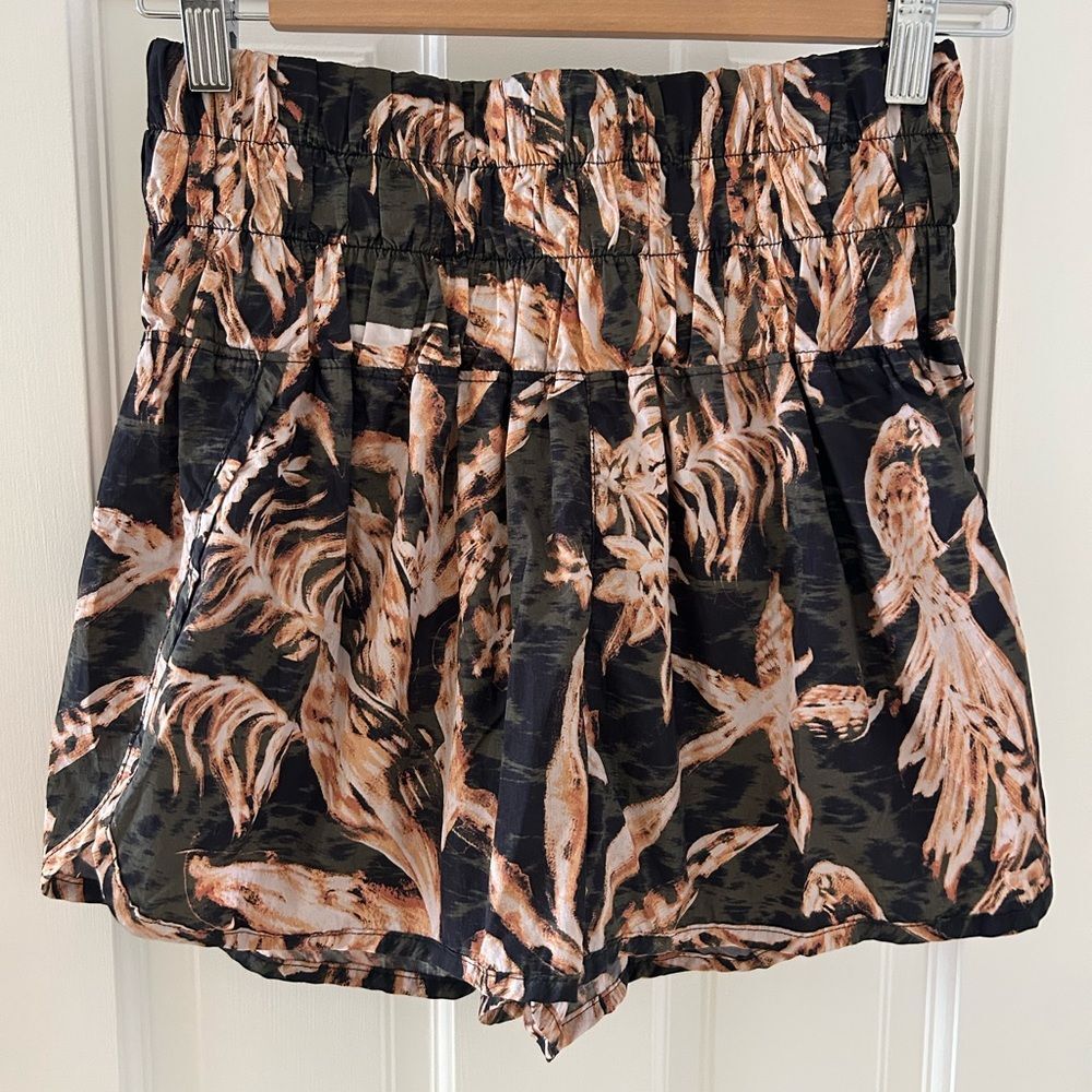 FP‎ Movement The Way Home Tropical Print Athletic Shorts